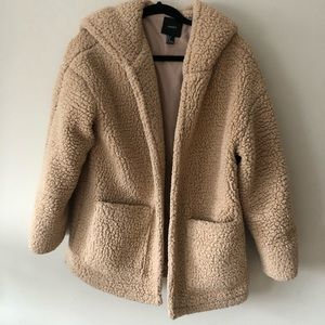 Forever 21 teddy jacket